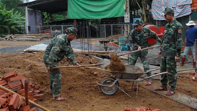 Những dấu ấn của người lính quân hàm xanh ở vùng biên Sơn La ảnh 1