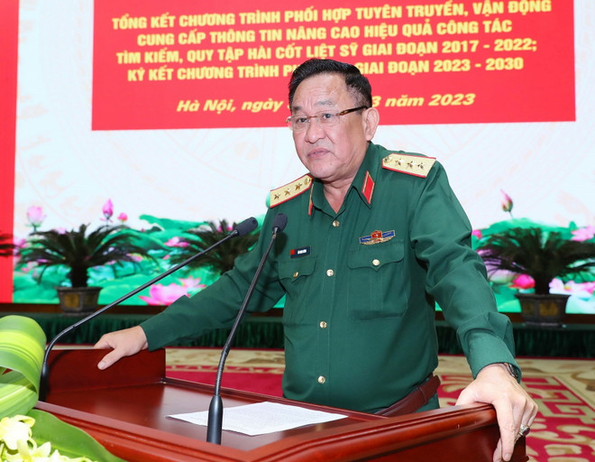 Tìm kiếm, quy tập được 19.357 hài cốt liệt sỹ trong vòng 10 năm ảnh 1