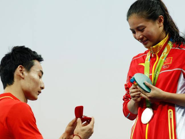 "Huy chương kim cương" cho màn cầu hôn lãng mạn nhất Olympic ảnh 2