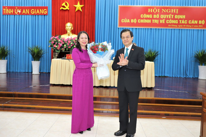 Phó Chánh án Tòa án Nhân dân Tối cao làm Bí thư Tỉnh ủy An Giang ảnh 2