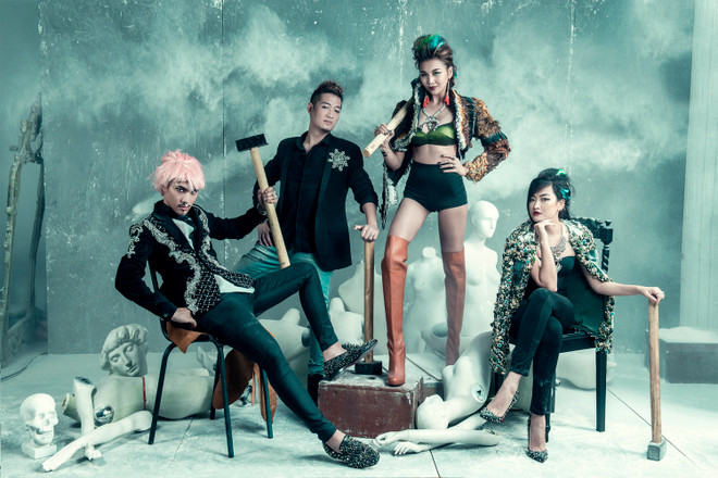 Giám khảo Next Top Model phá cách đầy quái dị trong loạt ảnh mới ảnh 1