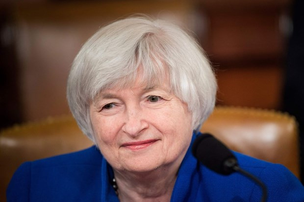 Bộ trưởng Tài chính Mỹ Janet Yellen. (Nguồn: Getty images) Mỹ thành lập Trung tâm riêng nhằm ứng phó biến đổi khí hậu ảnh 1