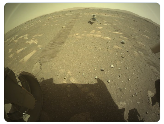 Trực thăng mini Ingenuity của NASA sẵn sàng tạo nên lịch sử ảnh 1