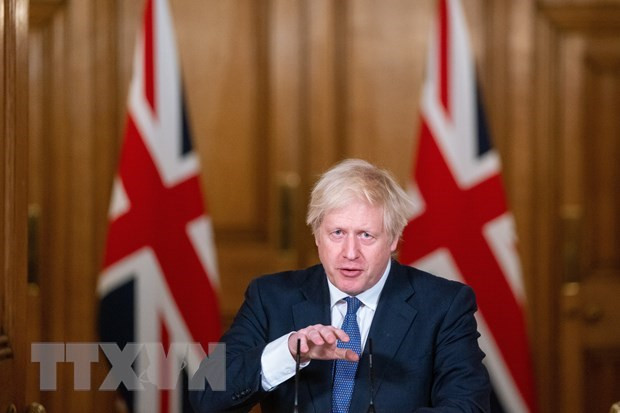 hủ tướng Vương quốc Anh Boris Johnson. (Ảnh:TTXVN) Thủ tướng Anh hủy chuyến thăm Ấn Độ do lo ngại dịch COVID-19 ảnh 1