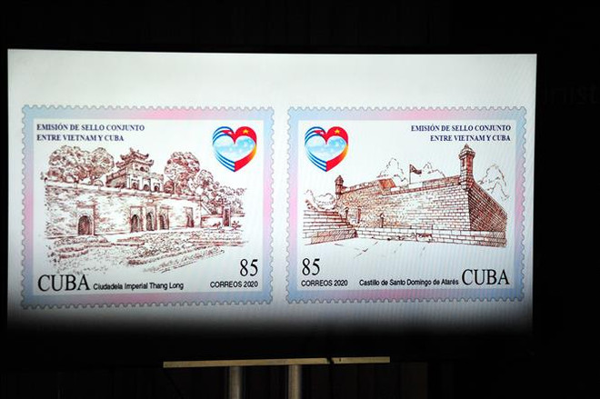60 năm quan hệ ngoại giao Việt Nam-Cuba: Phát hành bộ tem chung ảnh 1