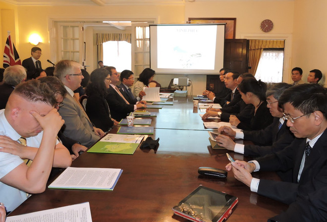 Doanh nghiệp Vương quốc Anh quan tâm đến thị trường Vĩnh Phúc ảnh 1