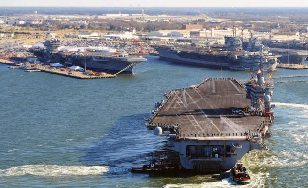 Tình trạng nước biển dâng đe dọa các căn cứ quân sự của Mỹ ảnh 1