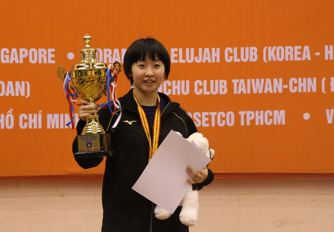 Nhật Bản vô địch toàn đoàn giải bóng bàn Cây vợt vàng mở rộng ảnh 1