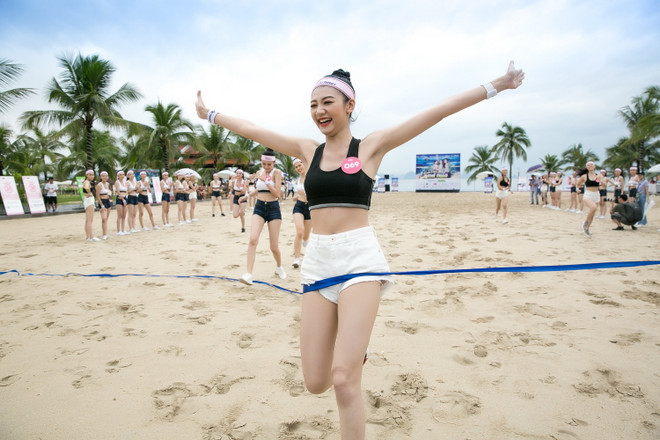 Ngắm hình thể săn chắc của các thí sinh Hoa hậu Việt Nam 2018 ảnh 2