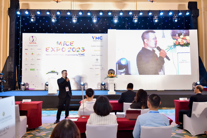 Một hoạt động tại sự kiện MICE EXPO 2023. (Ảnh: BTC) z5781756710855_27155aed3231d7cb5bdfefecaa52b1f5.jpg