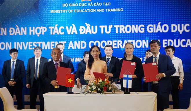 Việt Nam luôn chú trọng đẩy mạnh hợp tác quốc tế về giáo dục ảnh 1