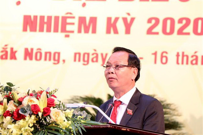 Ông Ngô Thanh Danh, Bí thư Tỉnh ủy Đắk Nông, nhiệm kỳ 2020-2025. (Ảnh: Hưng Thịnh/TTXVN) Xây dựng tỉnh Đắk Nông trở thành trung tâm công nghiệp nhôm quốc gia ảnh 1