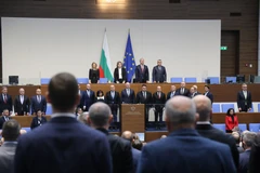 Chính phủ của Thủ tướng Bulgaria Rosen Zhelyazkov tuyên thệ nhậm chức tại Sofia, ngày 16/1/2025. (Ảnh: THX/TTXVN)