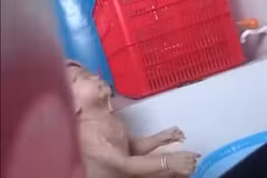 Hình ảnh cắt từ clip. (Nguồn: Facebook Huy Long Thành)
