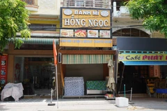 Cơ sở sản xuất bánh mỳ Hồng Ngọc 12 (phường Hồng Ngự, tỉnh Đồng Tháp) đã ngừng hoạt động. (Ảnh: Nhựt An/TTXVN)