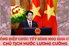 Thông điệp chúc Tết Bính Ngọ 2026 của Chủ tịch nước Lương Cường