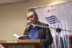 Bí thư Thứ nhất Đảng Cộng sản Bolivia Ignacio Mendoza Pizarro phát biểu tại một sự kiện tại thủ đô Lapaz, Bolivia tháng 12/2024. (Ảnh: TTXVN phát)