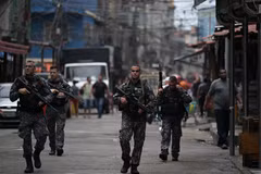 Cảnh sát Brazil. (Ảnh minh họa: AFP/TTXVN)