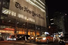 Trụ sở của The New York Times tại New York, Mỹ. (Ảnh IRNATTXVN)