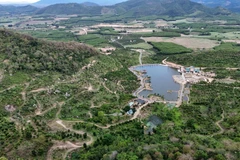 Trang trại Sản Việt ở Nam Ninh Hòa là một trong những khu trang trại kết hợp nông nghiệp và du lịch tại tỉnh Khánh Hòa. (Ảnh: TTXVN phát)