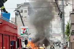 Hiện trường vụ việc. (Nguồn: JapanToday)