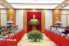 Tổng Bí thư Tô Lâm phát biểu. (Ảnh: Thống Nhất/TTXVN)