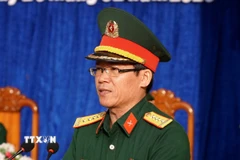 Tại Quyết định số 962/QĐ-TTg, Thủ tướng Chính phủ bổ nhiệm đồng chí Đại tá Lương Đình Chung, Phó Chính ủy Quân khu 5 giữ chức Chính ủy Quân khu 5. (Ảnh: Quốc Dũng/TTXVN)