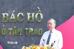 Tổng Bí thư Tô Lâm phát biểu. (Ảnh: Thống Nhất/TTXVN)