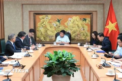 Phó Thủ tướng Nguyễn Chí Dũng tiếp Chủ tịch, Tổng Giám đốc điều hành Tập đoàn Aboitiz Danel C. Aboitiz. (Ảnh: An Đăng/TTXVN)