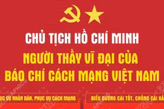Chủ tịch Hồ Chí Minh: Người thầy vĩ đại của Báo chí cách mạng Việt Nam