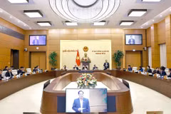 Quang cảnh cuộc họp. (Ảnh: Doãn Tấn/TTXVN)
