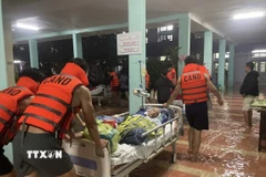Bệnh viện Trung ương Huế kịp thời sơ tán bệnh nhân đến nơi an toàn