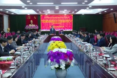 Phó Chủ tịch Quốc hội Vũ Hồng Thanh làm việc tại Sơn La