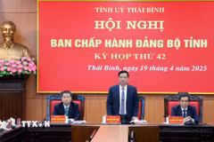 Sau sáp nhập thành phố Thái Bình sẽ được tổ chức thành 5 phường. (Ảnh: Thế Duyệt/TTXVN)