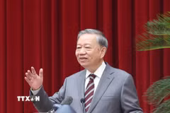 Tổng Bí thư Tô Lâm phát biểu . (Ảnh: Thống Nhất/TTXVN)