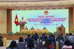 Phải gắn kết chặt chẽ giữa xây dựng và thực thi pháp luật