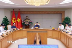 Quang cảnh cuộc họp. (Ảnh: Phạm Kiên/TTXVN)