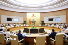 Các dự án FDI tại Quảng Ngãi đã tạo việc làm và thu nhập cho nhiều động địa phương. (Ảnh: Hoàng Hiếu/TTXVN)