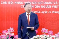 Tổng Bí thư, Chủ tịch nước Tô Lâm phát biểu. (Ảnh: Thống Nhất/TTXVN)