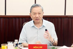 Tổng Bí thư Tô Lâm phát biểu. (Ảnh: Thống Nhất/TTXVN)