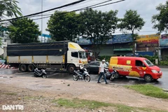Thành phố Hồ Chí Minh: Xe tải gây tai nạn liên hoàn, hai người tử vong