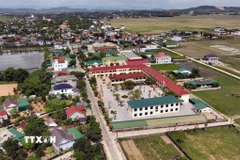 Xã Nghi Văn, huyện Nghi Lộc, Nghệ An. (Ảnh minh họa: Vũ Sinh/TTXVN)