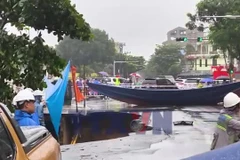 Cận cảnh "hố tử thần" xuất hiện giữa trung tâm thành phố Đà Nẵng