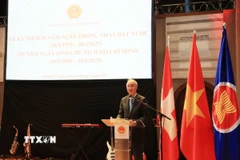Đại sứ Việt Nam tại Thụy Sĩ, ông Phùng Thế Long. (Ảnh: Anh Hiển/TTXVN)