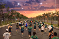 Cần Giờ đẹp mê hoặc trong ngày tranh tài VnExpress Marathon Green Paradise 2026