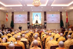 Quang cảnh buổi lễ. (Ảnh: Xuân Khu/TTXVN)