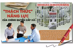 'Thách thức' năng lực của chính quyền cấp xã
