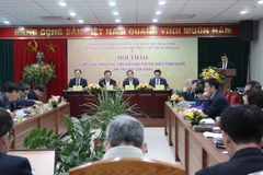 Quang cảnh hội thảo. (Nguồn: Hà Nội Mới)