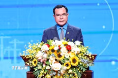 Chủ tịch Tổng Liên đoàn Lao động Việt Nam Nguyễn Đình Khang. (Ảnh: Minh Đức/TTXVN)