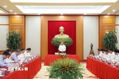 Tổng Bí thư Tô Lâm phát biểu. (Ảnh: Thống Nhất/TTXVN)